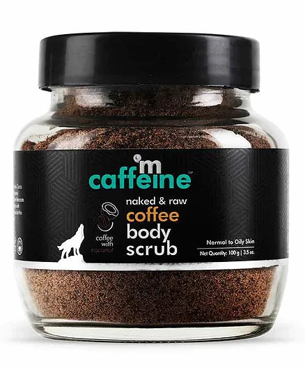 MCaffeine Exfoliating Coffee Body Scrub for Tan Removal & Soft-Smooth Skin - 100gm