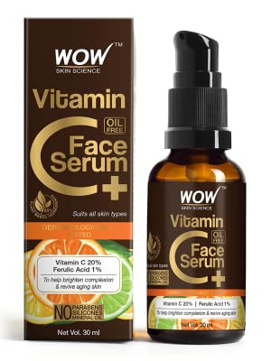 WOW Skin Science 20% Oil Free Vitamin C Face Serum -30ml