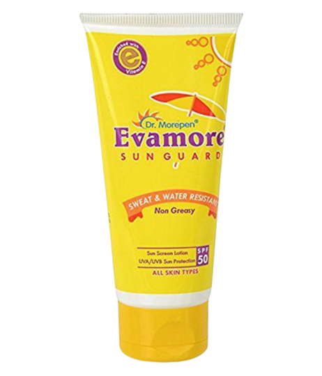 Dr. Morepen'S Evamore Sunscreen Sunguard 100ML, Eva Doll and fresh Refreshing Rose Deodorant Spray for Women,,sunscreen