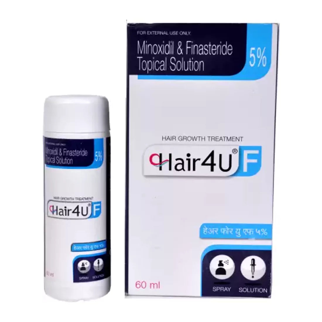 Hair 4U F Minoxidil 5% 60ML