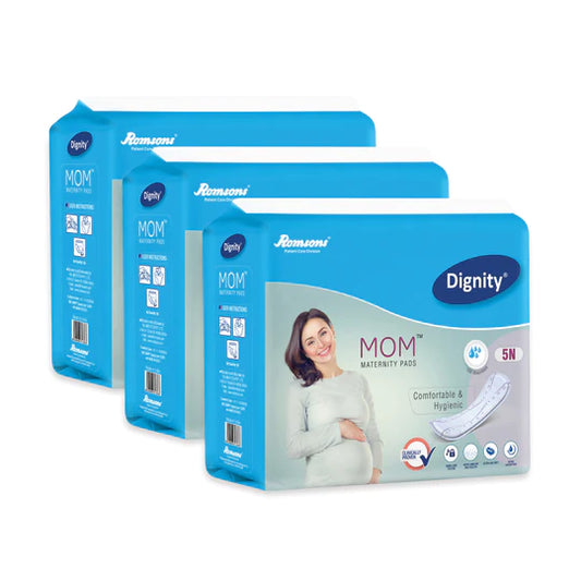 Romsons Dignity Mom Maternity Pads - (Pack of 3)