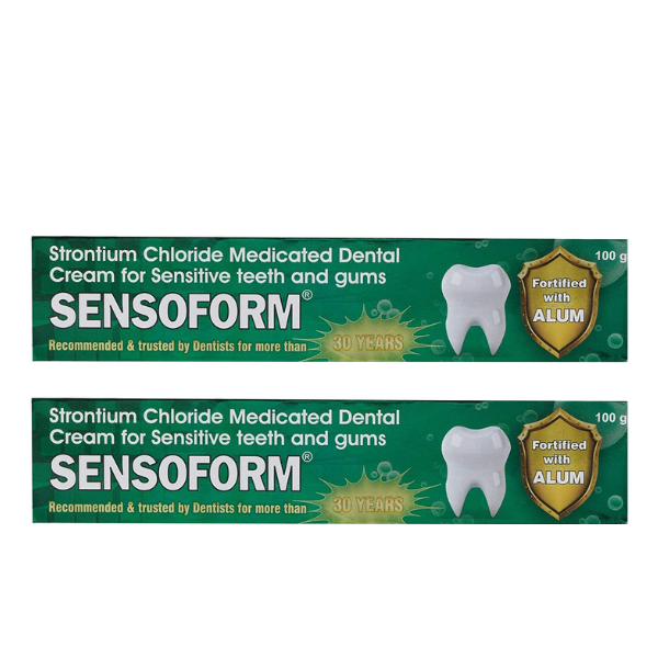 Sensoform Toothpaste (100gm each) - Pack of 2