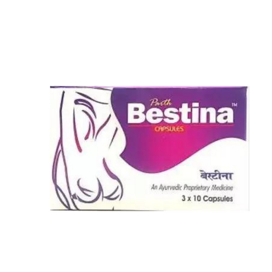 Parth Bestina Ayurvedic Buy online Breast capsule For Women - 30 capsule at best prize in India