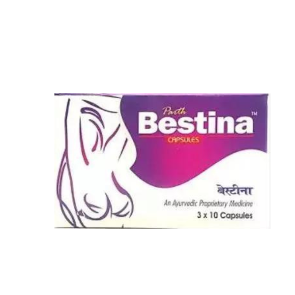 Parth Bestina Ayurvedic Buy online Breast capsule For Women - 30 capsule at best prize in India