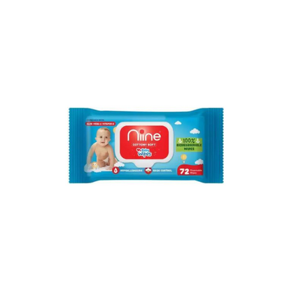niine combo Baby Diaper Pants (S) size (172) with Baby Wipe 72 count