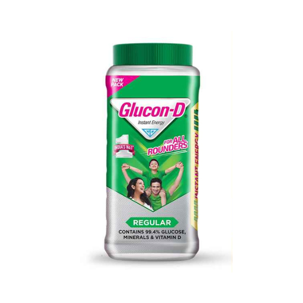 Glucon-D Instant Energy, Regular Pack - 1kg Jar, Glucon-D 