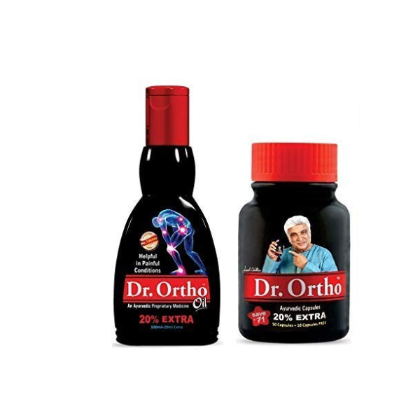 Dr. Ortho - Pain Relief Oil (120ml) + Capsule 60