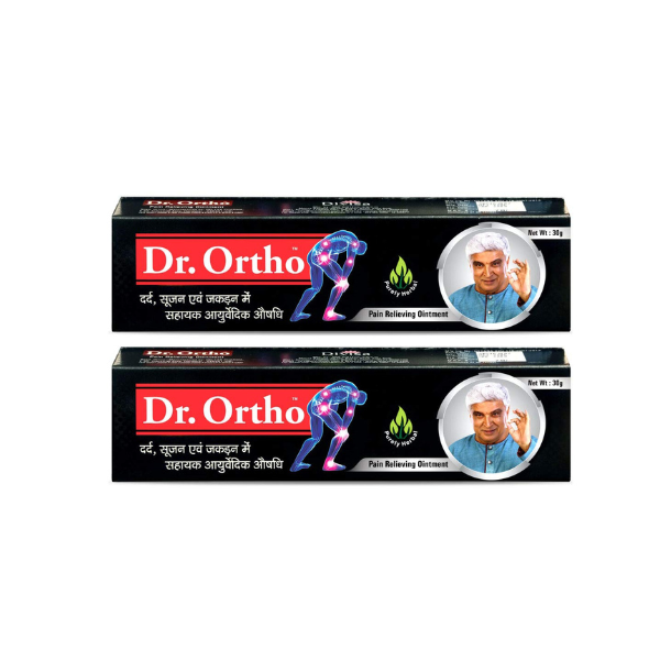 Dr Ortho - Ayurvedic Pain Relieving Ointment (30gm) (Pack of 2), Dr Ortho - Ayurvedic Pain Relieving Ointment