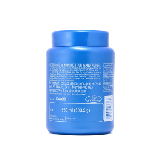 Parachute Coconut Oil Jar (550ml)