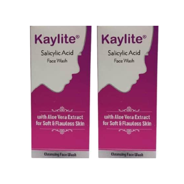Kaylite Salicylic Acid Face Wash (60ml) - Pack of 2