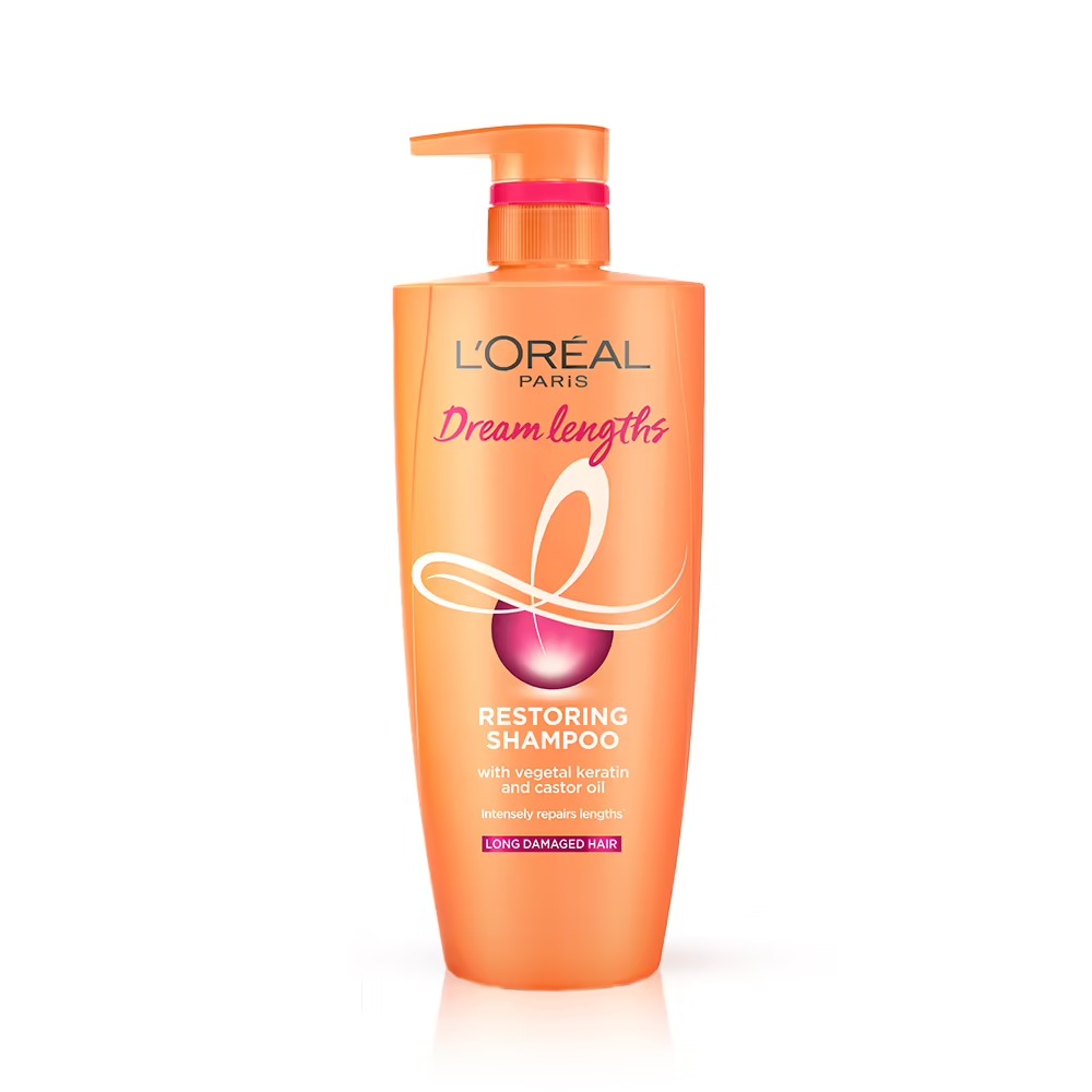 L'Oreal Paris Dream Lengths Shampoo - 1 Ltr, L'Oreal Paris Dream Lengths Shampoo , best shampoo  for damaged hair 