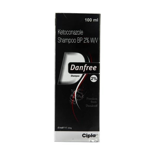 Danfree 2% Shampoo (Anti Dandruff Shampoo) Freedom from Dandruff - 100ml