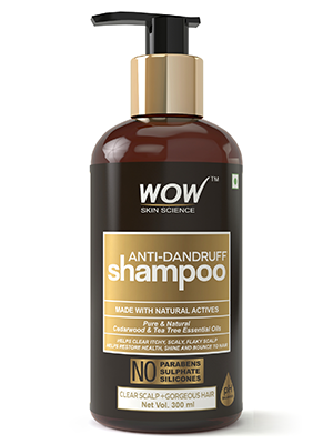 WOW Skin Science Anti-Dandruff Shampoo - 300ml