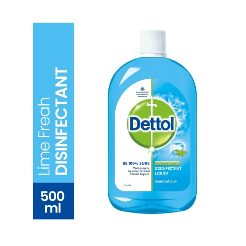 Dettol Disinfectant Liquid Menthol Cool - 500 ML,Dettol Disinfectant Liquid 
