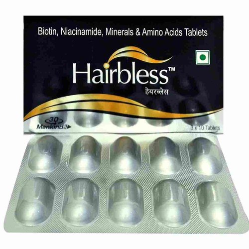 Hairbless Tablets, hairfall tablets, best tablets for hair fall, benefits of hairbless tablet hairbless tablet hair fall