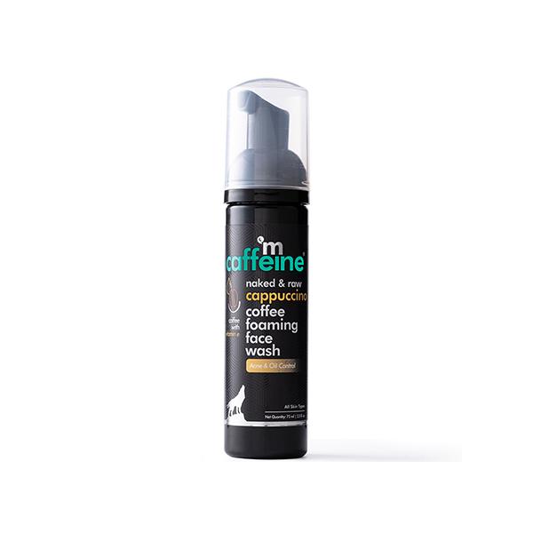 MCaffeine Anti Acne Coffee Foaming Face Wash - Oil & Pimple Control Cleanser - 75ml