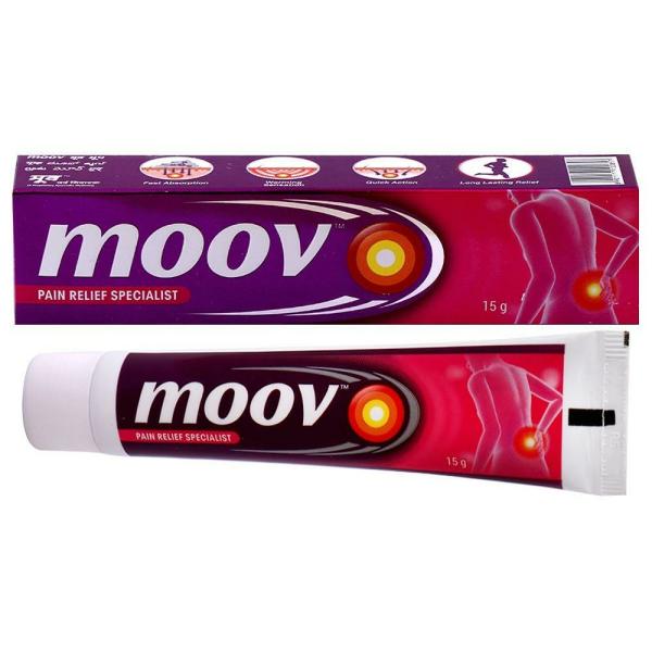 Moov Pain Relief Gel (50gm each) - Pack of 3 - Caresupp.in
