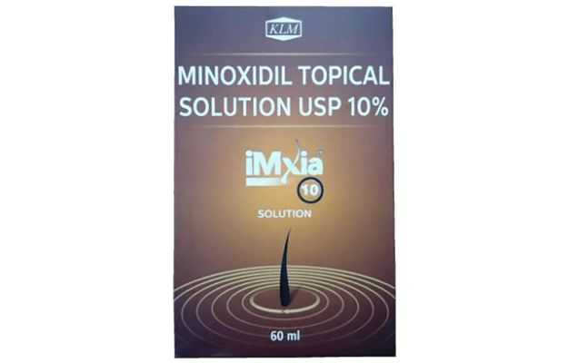 Imxia 10 Minoxidil Topical Solution For Hair Loss And Hair Growth - 60ml