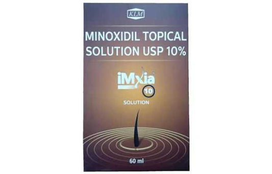Imxia 10 Minoxidil Topical Solution For Hair Loss And Hair Growth - 60ml