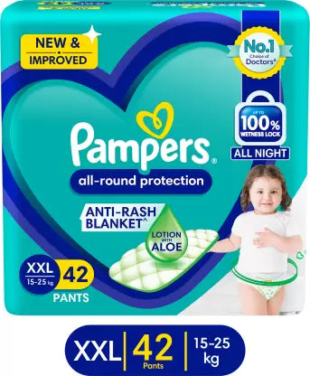 Pampers Diaper Pants (XXL) - (42 Pieces)