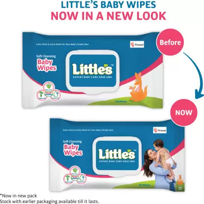 Little's Soft Cleansing Baby Wipes with Aloe Vera, Jojoba Oil and Vitamin E, Lid Pack (80 Wipes), best baby wipes, baby wipes benefits