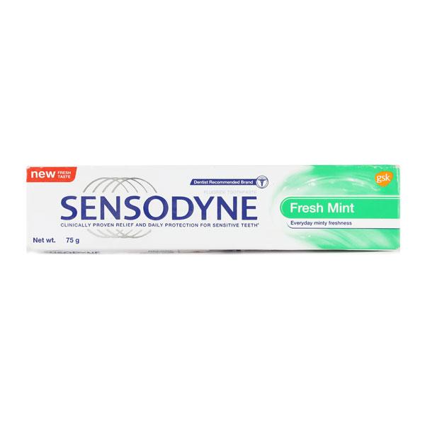 Sensodyne Fresh Mint Toothpaste for Sensitive Teeth - 150GM - Caresupp.in