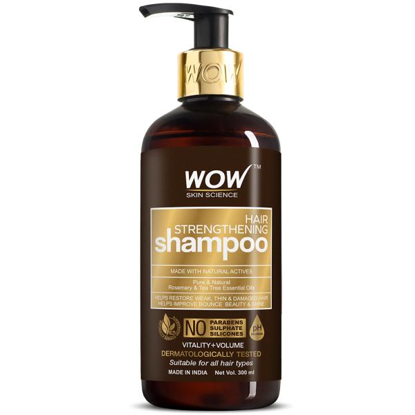 WOW Skin Science Hair Strengthening Shampoo - 300ml